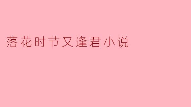 落花时节又逢君小说