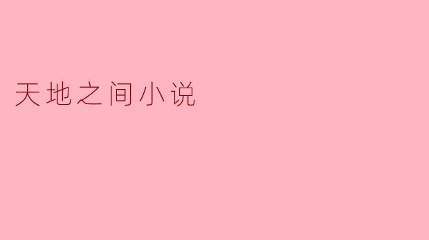 天地之间小说