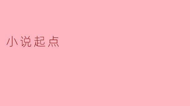 小说起点