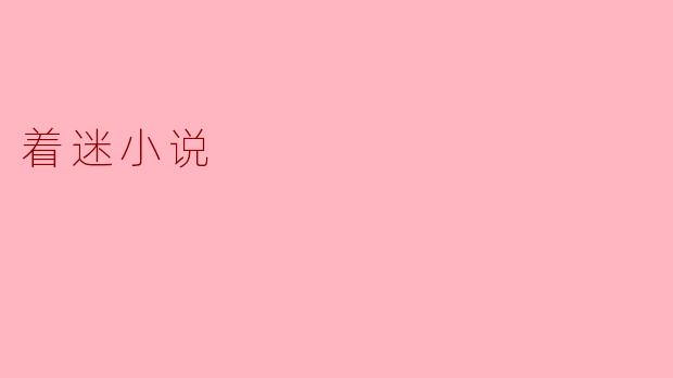 着迷小说