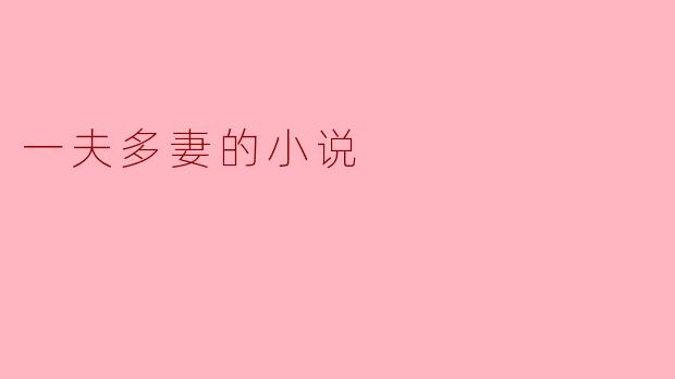 和谐之宿:一夫多妻的生活