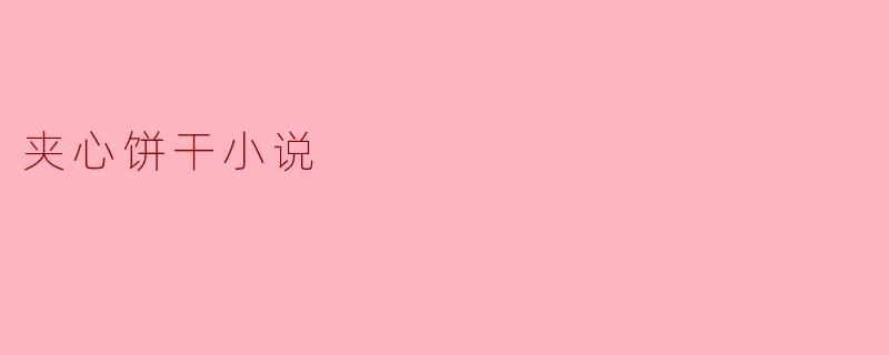 夹心饼干小说