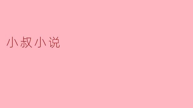 小叔小说