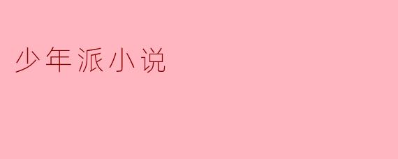少年派小说