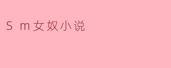 Sm女奴小说