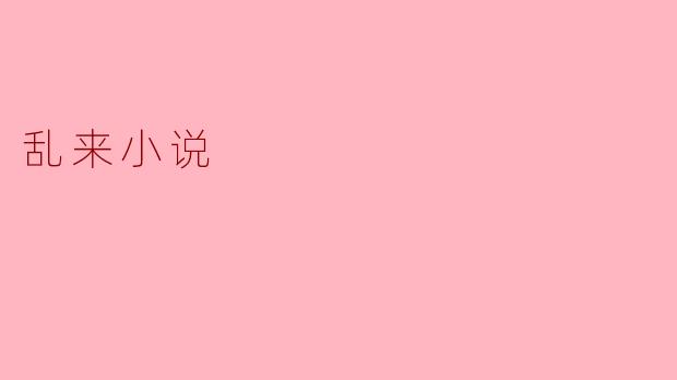 乱来小说