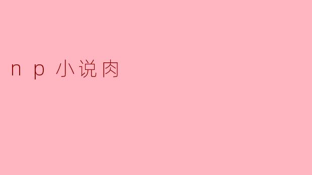 np小说肉