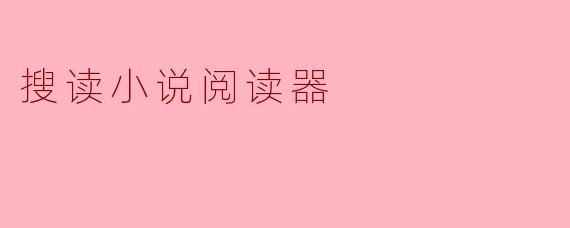 搜读小说阅读器