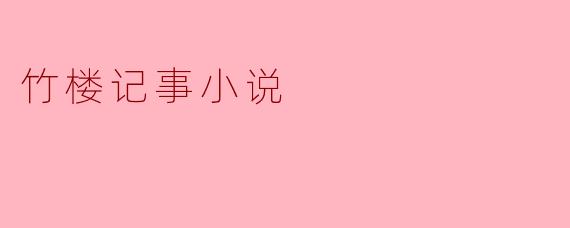竹楼记事小说