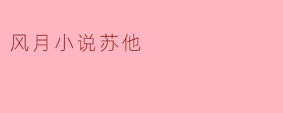 风月小说苏他